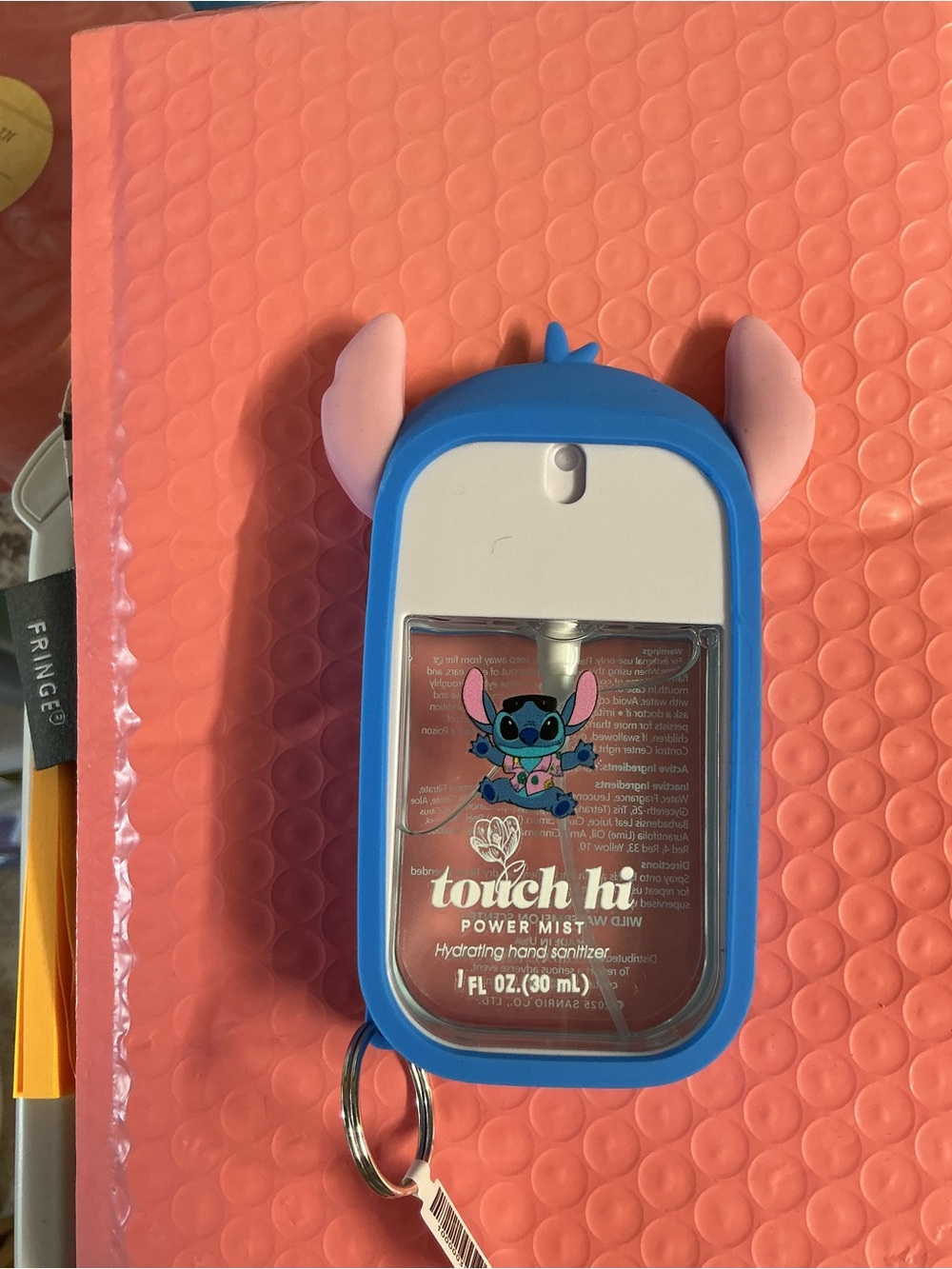 Hydrating Hand Sanitizer Mist — Blue Stitch Character Case